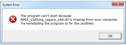 apex_clothing_legacy_x86.dll file error
