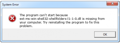 ext-ms-win-shell32-shellfolders-l1-1-0.dll file error