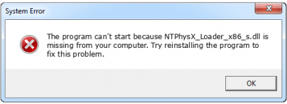 ntphysx_loader_x86_s.dll file error
